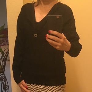 Anne Klein sweater, low neckline